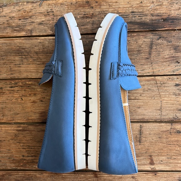 Cliffs by White Mountain "Dorsley" blue suede slip on loafer sz7.5 - Picture 4 of 9